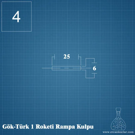 GÖK-TÜRK 1 MODEL ROKETİ gok turk 1 roketi rampa kulpu gok-turk-1-roketi-rampa-kulpu