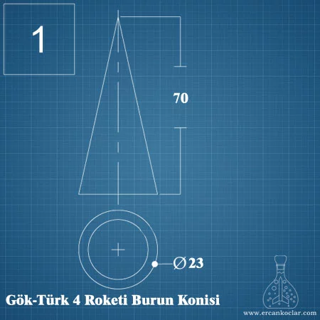 GÖK-TÜRK 4 MODEL ROKETİ | Buy Now gok-turk-4-roketi-burun-konisi