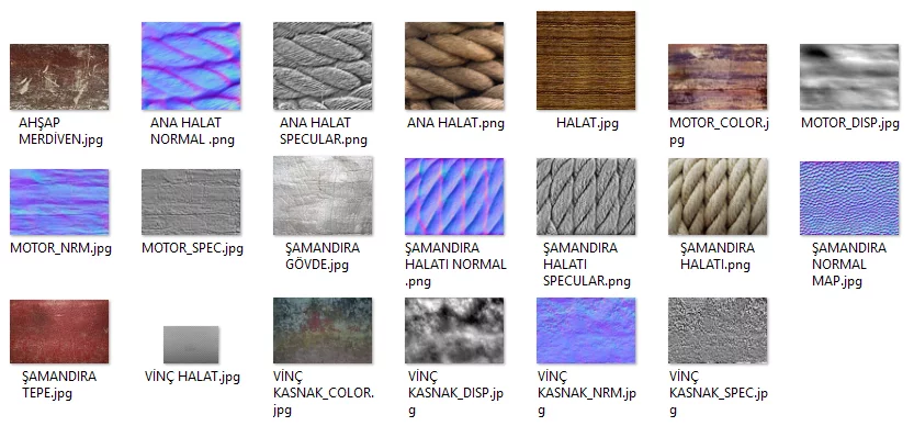 Balıkçı Teknesi 3D | Buy Now balikci-teknesi-dokular