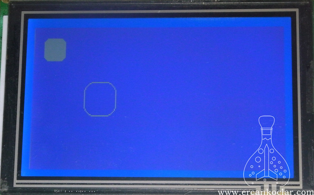 SAP1024B - T6963C GLCD EKRAN KÜTÜPHANESİ - MİKROC