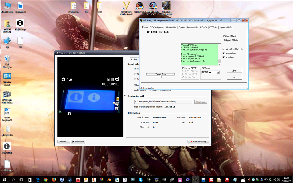 PIC18 ile GLCD Ekranında Simge Basma - SAP1024B/T6963C -MikroC mikroc sap1024 simge mikroc_sap1024_simge
