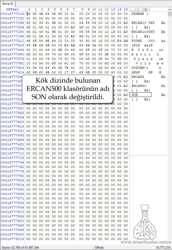 SD Kart ( SD Mode) ve Fat32 - MikroC Kütüphanesi fat32 klasor yeniden adlandir fat32-klasor-yeniden-adlandir