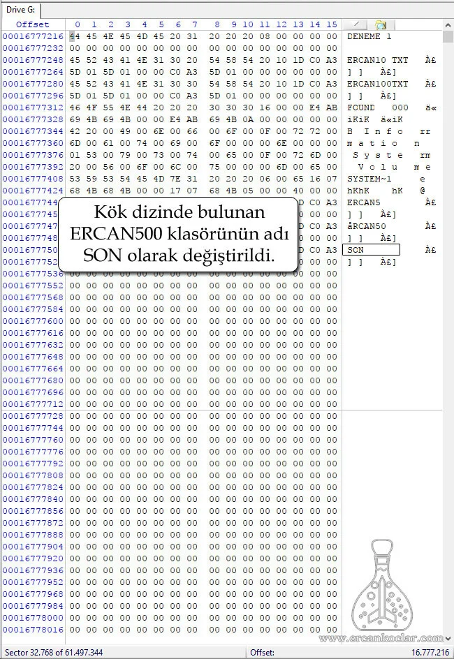 SD Kart ( SD Mode) ve Fat32 - MikroC Kütüphanesi fat32 klasor yeniden adlandir fat32-klasor-yeniden-adlandir