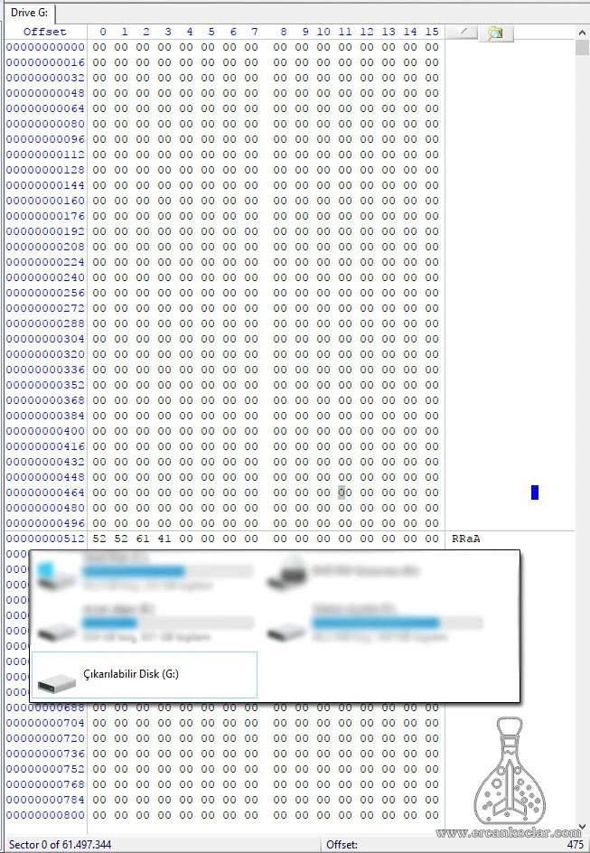 SD Kart ( SD Mode) ve Fat32 - MikroC Kütüphanesi fat32 sd analiz format sektor kontrol 2 fat32-sd-analiz-format-sektor-kontrol-2