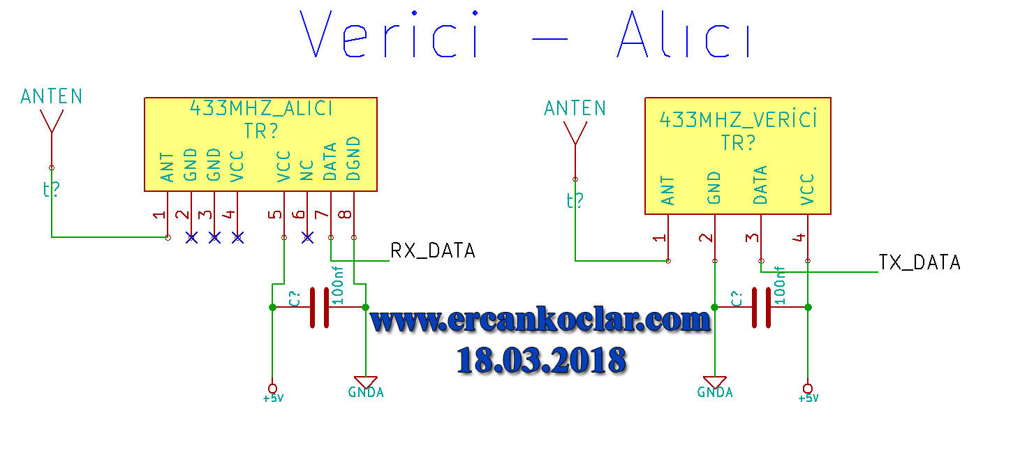 433 Mhz RF Receiver-Transmitter MikroC Library 433mhz rf alici verici alici modul devre semasi 433mhz-rf-alici-verici-alici-modul-devre-semasi