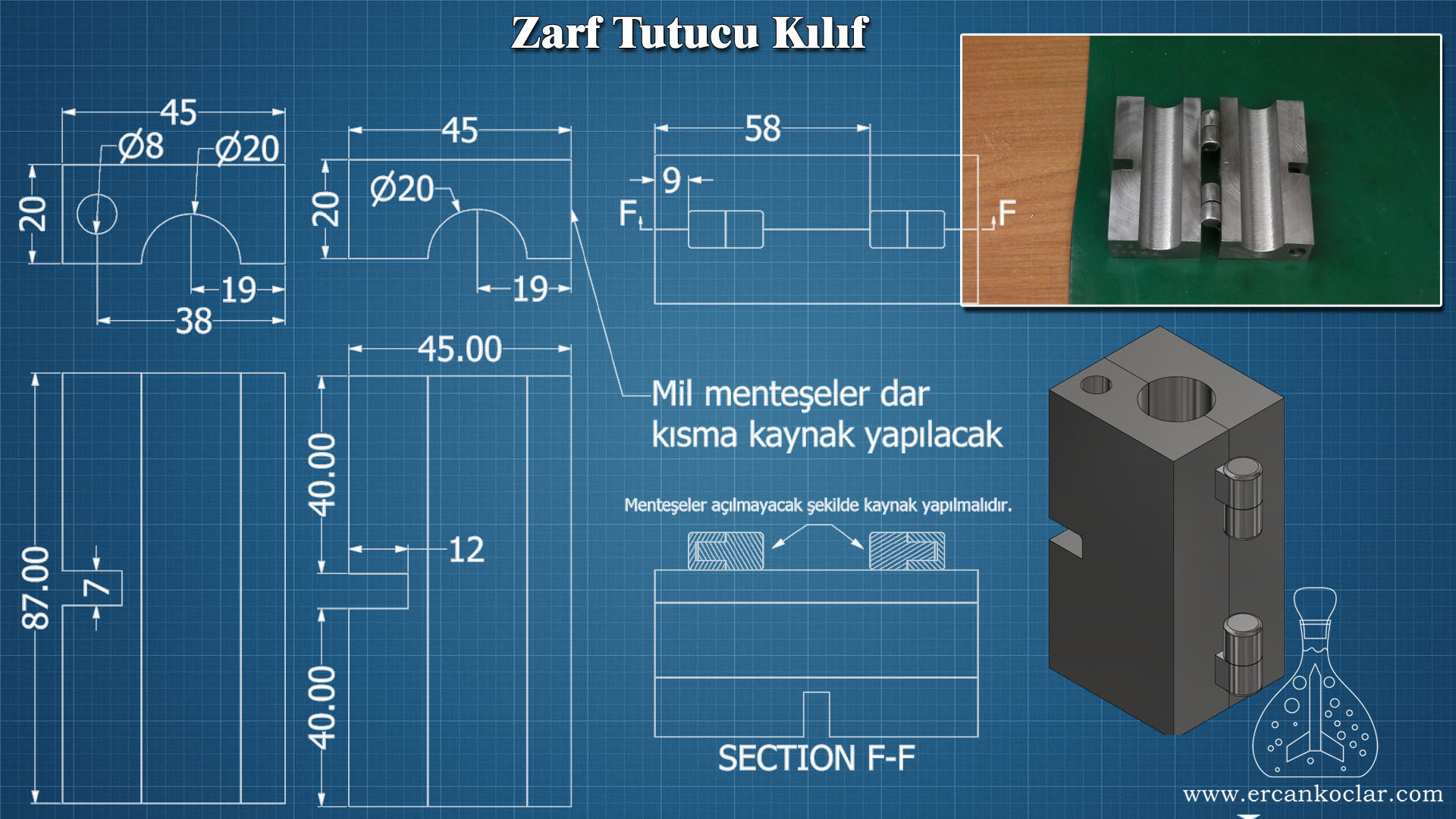 Roket Bilimini Öğreniyorum #4 – Roket Motoru Kalıbının Yapılması kalip tutucu zarf kalip-tutucu-zarf
