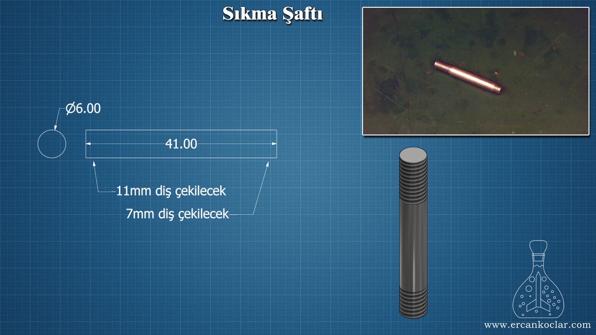 Roket Bilimini Öğreniyorum #4 – Roket Motoru Kalıbının Yapılması sikma safti sikma-safti