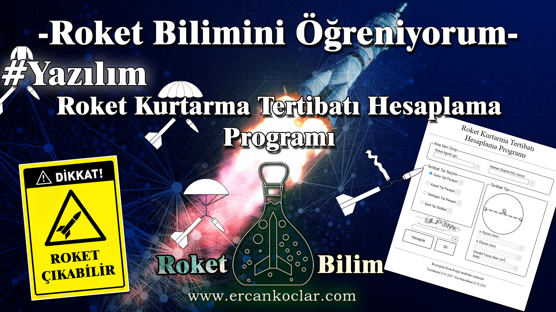 Roket Kurtarma Tertibatı Hesaplama Programı