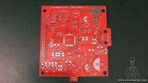 Isı kontrol devresi PCB