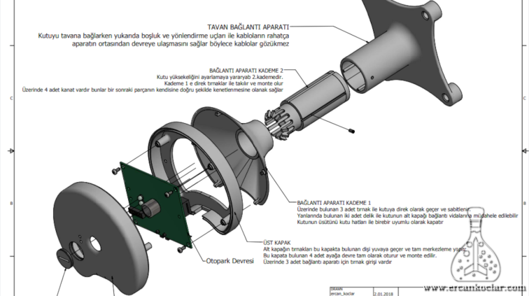 Otopark Otomasyon Devre Kutusu,Automation