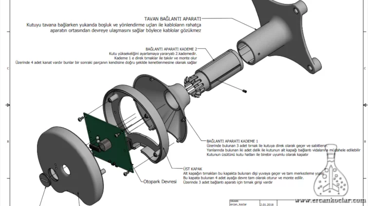 Otopark Otomasyon Devre Kutusu,Automation