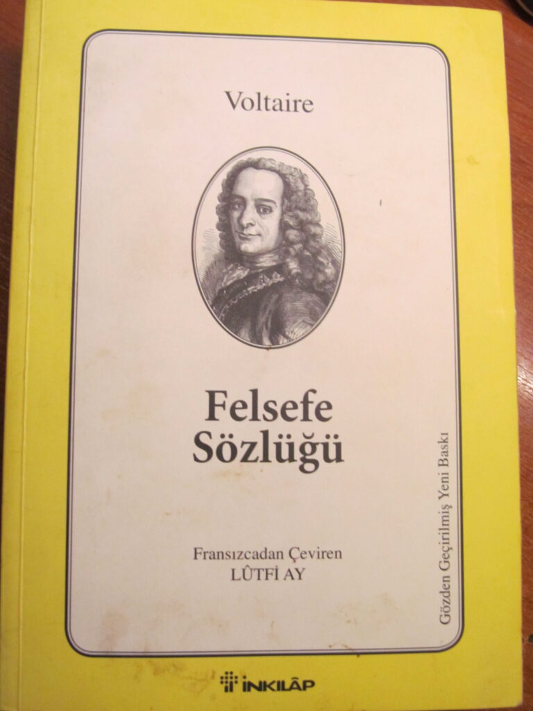 Felsefe Sözlüğü Voltaire
